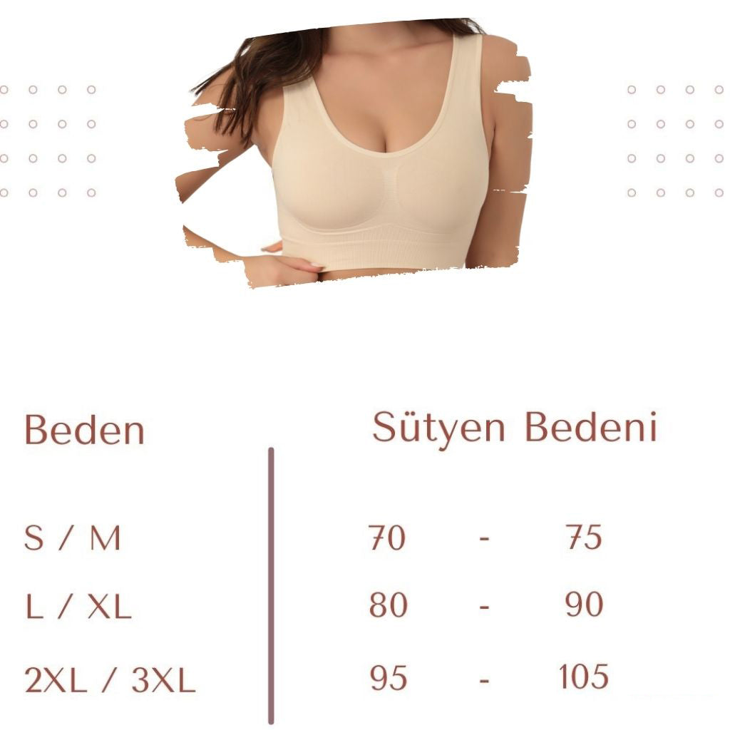 Gögüs Toparlayıcı Seamless Büstiyer